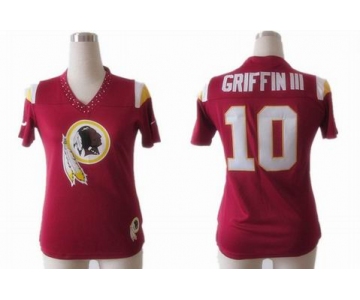 nike women nfl jerseys washington redskins #10 griffiniii field flirt fashion red[nike 2012]