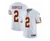 Youth Nike Washington Redskins #2 Nate Sudfeld Vapor Untouchable Limited White NFL Jersey
