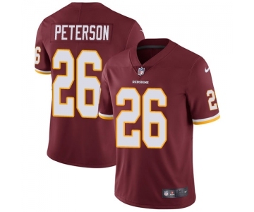 Youth Nike Washington Redskins #26 Adrian Peterson Burgundy Red Team Color Vapor Untouchable Limited Player NFL Jersey