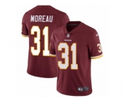 Youth Nike Washington Redskins #31 Fabian Moreau Vapor Untouchable Limited Burgundy Red Team Color NFL Jersey