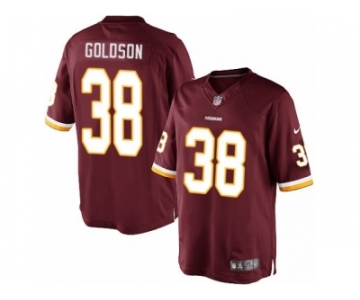 Youth Nike Washington Redskins #38 Dashon Goldson Burgundy Red Team Color NFL Jersey