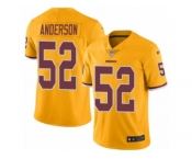 Youth Nike Washington Redskins #52 Ryan Anderson Limited Gold Rush Vapor Untouchable NFL Jersey