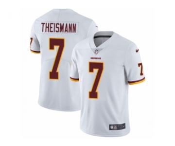Youth Nike Washington Redskins #7 Joe Theismann Vapor Untouchable Limited White NFL Jersey