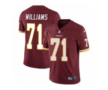 Youth Nike Washington Redskins #71 Trent Williams Vapor Untouchable Limited Burgundy Red Team Color NFL Jersey