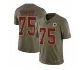 Youth Nike Washington Redskins #75 Brandon Scherff Limited Olive 2017 Salute to Service NFL Jersey Youth Nike Washington Redskins #75 Brandon Scherff Limited Olive 2017 Salute to Service NFL Jersey