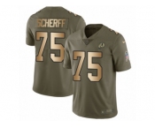 Youth Nike Washington Redskins #75 Brandon Scherff Limited Olive Gold 2017 Salute to Service NFL Jersey Youth Nike Washington Redskins #75 Brandon Scherff Limited Olive Gold 2017 Salute to Service NFL Jersey