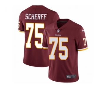 Youth Nike Washington Redskins #75 Brandon Scherff Vapor Untouchable Limited Burgundy Red Team Color NFL Jersey