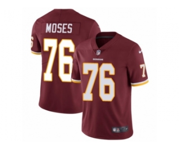 Youth Nike Washington Redskins #76 Morgan Moses Vapor Untouchable Limited Burgundy Red Team Color NFL Jersey