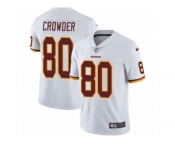 Youth Nike Washington Redskins #80 Jamison Crowder Vapor Untouchable Limited White NFL Jersey