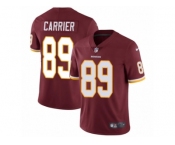 Youth Nike Washington Redskins #89 Derek Carrier Vapor Untouchable Limited Burgundy Red Team Color NFL Jersey