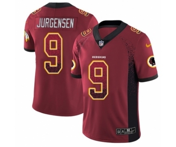 Youth Nike Washington Redskins #9 Sonny Jurgensen Limited Red Rush Drift Fashion NFL Jersey