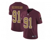 Youth Nike Washington Redskins #91 Ryan Kerrigan Vapor Untouchable Limited Burgundy Red Gold Number Alternate 80TH Anniversary NFL Jersey Youth Nike Washington Redskins #91 Ryan Kerrigan Vapor Untouchable Limited Burgundy Red Gold Number Alternate 80TH Anniversary NFL Jersey