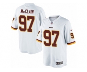 Youth Nike Washington Redskins #97 Terrell McClain Limited White NFL Jersey