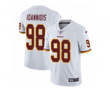 Youth Nike Washington Redskins #98 Matthew Ioannidis White Vapor Untouchable Elite Player NFL Jersey