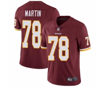 Youth Washington Redskins #78 Wes Martin Burgundy Red Team Color Vapor Untouchable Limited Player Football Jersey