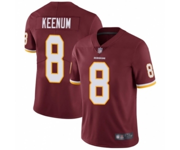 Youth Washington Redskins #8 Case Keenum Burgundy Red Team Color Vapor Untouchable Limited Player Football Jersey