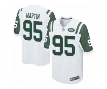 Men Nike New York Jets #95 Josh Martin Game White NFL Jersey