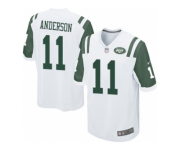 Men's Nike New York Jets #11 Robby Anderson Game White NFL Jersey