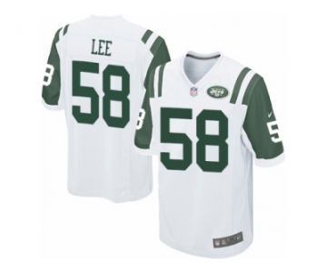 Men's Nike New York Jets #58 Darron Lee Game White NFL Jersey