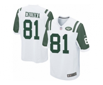 Men's Nike New York Jets #81 Quincy Enunwa Game White NFL Jersey
