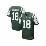 Men's Nike New York Jets #18 ArDarius Stewart Elite Green Team Color NFL Jersey