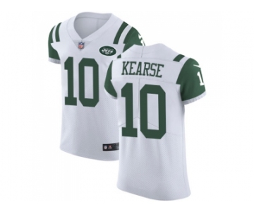 Nike New York Jets #10 Jermaine Kearse White Men Stitched NFL Vapor Untouchable Elite Jersey