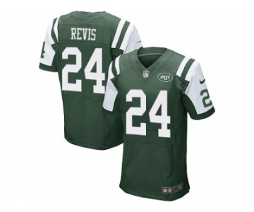 nike jerseys new york jets #24 darrelle revis green [elite]