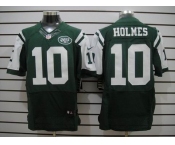 nike nfl jerseys new york jets #10 holmes green[Elite]