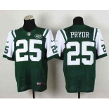 nike nfl jerseys new york jets #25 pryor green[Elite]