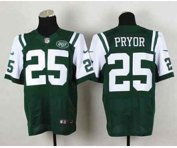 nike nfl jerseys new york jets #25 pryor green[Elite]