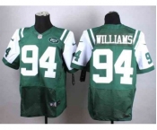 nike nfl jerseys new york jets #94 williams green[Elite]