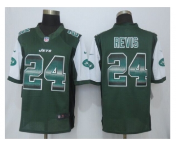 2015 new nike new york jets #24 revis purple strobe jerseys[limited]