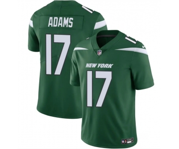 Men's New York Jets #17 Davante Adams Green 2024 Vapor Untouchable Limited Football Stitched Jersey