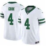 Men's New York Jets #4 Brady Cook White 2025 F.U.S.E. Vapor Untouchable Limited Football Stitched Jersey
