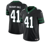 Men's New York Jets #41 Marcelino McCrary-Ball Black 2025 F.U.S.E. Vapor Untouchable Limited Football Stitched Jersey