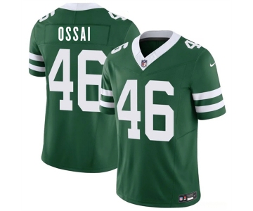 Men's New York Jets #46 Joseph Ossai Green 2026 F.U.S.E. Vapor Untouchable Limited Football Stitched Jersey