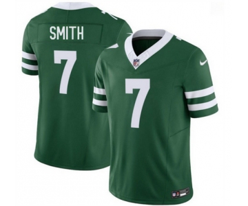 Men's New York Jets #7 Geno Smith Green 2025 F.U.S.E. Vapor Untouchable Limited Stitched Jersey