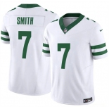 Men's New York Jets #7 Geno Smith White 2025 F.U.S.E. Vapor Untouchable Limited Stitched Jersey