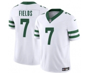 Men's New York Jets #7 Justin Fields White 2025 F.U.S.E. Vapor Untouchable Limited Football Stitched Jersey