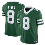Men's New York Jets #8 Andre Cisco Green 2025 F.U.S.E. Vapor Untouchable Limited Football Stitched Jersey