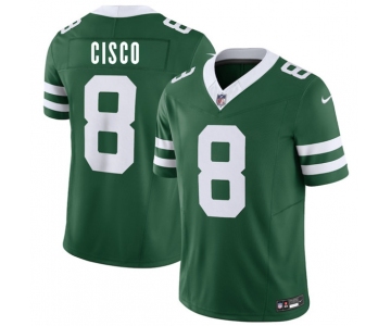 Men's New York Jets #8 Andre Cisco Green 2025 F.U.S.E. Vapor Untouchable Limited Football Stitched Jersey