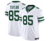 Men's New York Jets #85 Mason Taylor White 2025 Draft F.U.S.E. Vapor Untouchable Limited Football Stitched Jersey