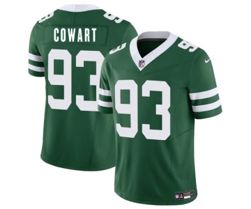 Men's New York Jets #93 Byron Cowart Green 2025 F.U.S.E. Vapor Untouchable Limited Football Stitched Jersey
