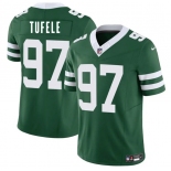 Men's New York Jets #97 Jay Tufele Green 2025 F.U.S.E. Vapor Untouchable Limited Football Stitched Jersey