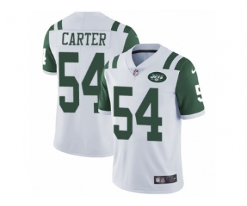 Men's Nike New York Jets #54 Bruce Carter Vapor Untouchable Limited White NFL Jersey