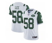 Men's Nike New York Jets #58 Darron Lee White Vapor Untouchable Limited Player NFL Jersey Men's Nike New York Jets #58 Darron Lee White Vapor Untouchable Limited Player NFL Jersey