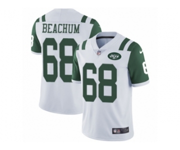 Men's Nike New York Jets #68 Kelvin Beachum Vapor Untouchable Limited White NFL Jersey