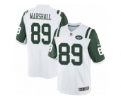 Men's Nike New York Jets #89 Jalin Marshall Limited White NFL Jersey