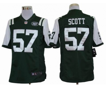 nike nfl jerseys new york jets #57 scott green[nike limited]