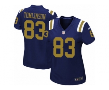 Women Nike New York Jets #83 Eric Tomlinson Limited Navy Blue Alternate NFL Jersey